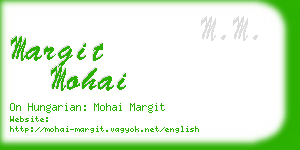 margit mohai business card